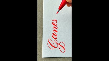 Lettering name request "Ganesh" by brush pen #calligraphy #lettering #handwriting #brushpen #art