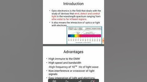 Introduction to optoelectronic devices