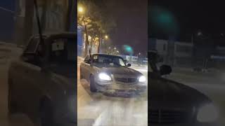 Дрифт на Волге зимой/Drift on the Volga in winter #31105 #волга #газ #дрифт #зима