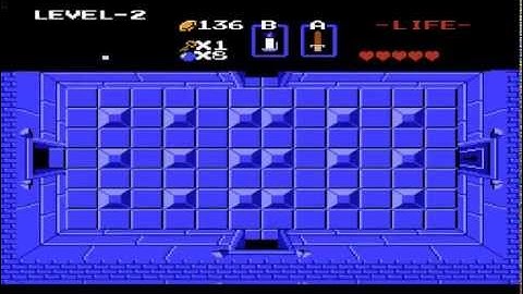 The Legend of Zelda for Nes Dungeon 2 Quest 1 walkthrough