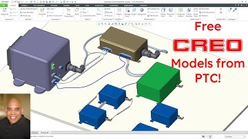 Free Creo Parametric Models from PTC!