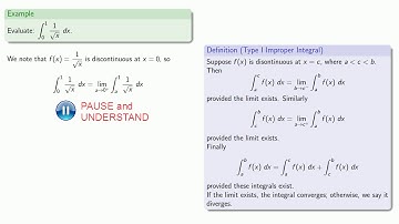 Improper Integrals, Part Two (old version)