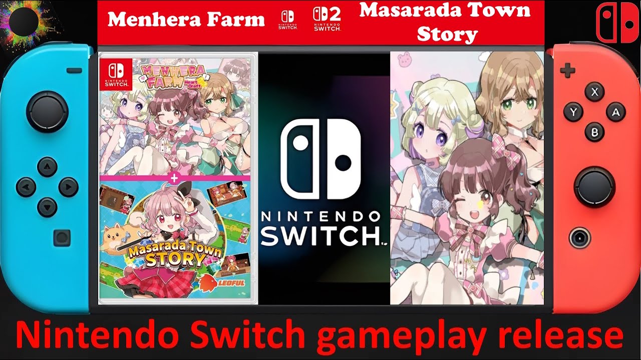 Menhera Farm (+) plus Masarada Town Story - Nintendo Switch