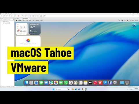 How to create a macOS 26 on VMware