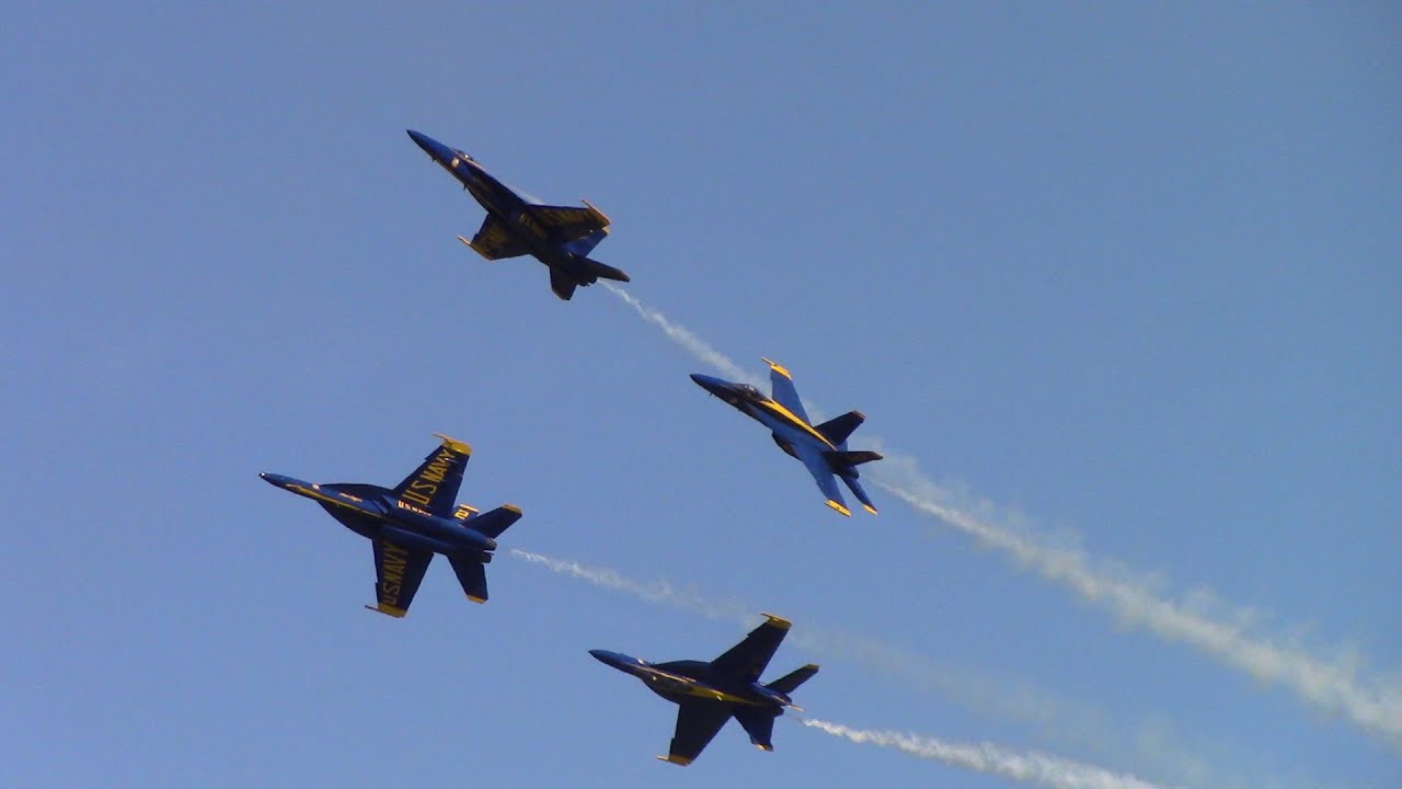 US Navy Blue Angels 2023 MCAS Beaufort Air Show YouTube