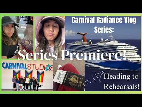 Back to the Performer Life! 24 hour Travel Day to my new Contract: ‼️SERIES PREMIERE ‼️