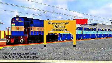 Madurai Rameshwaram Passenger Departs Madurai (SRV2 Phase 4 Beta).
