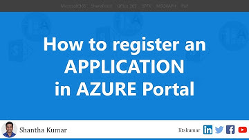 How to register new application from Azure portal