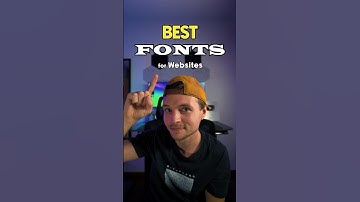 MUST Know Fonts for WEB in 2024! #webdesign