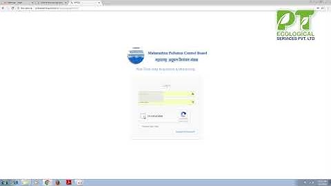 MPCB server for viewing online values of COD, BOD, TSS, Flow and pH by PT Ecological Services