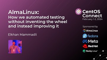 AlmaLinux: How we automated testing without invention the wheel and instead improving it