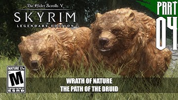 Skyrim Mods: Wrath Of Nature - The Path Of The Druid | Haming the Druid Gameplay Part 4