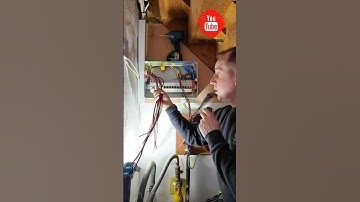 Replacing A Consumer Unit…Tidy #electrician #electric #viral #tools