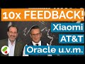 Aktien-Feedback bei Kramer & Röhl | AT&T, Oracle, Microsoft, Square, Varta, Walgreens, Xiaomi plus 3