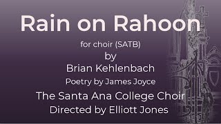 Rain on Rahoon for Choir (SATB)