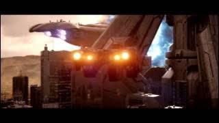 Halo 2 Anniversary Cutscene:Its gonna jump...inside the city!