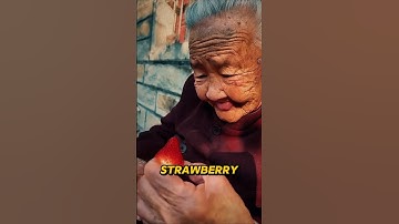 This Granny Tried to Eat a Strawberry…🍓🥹
