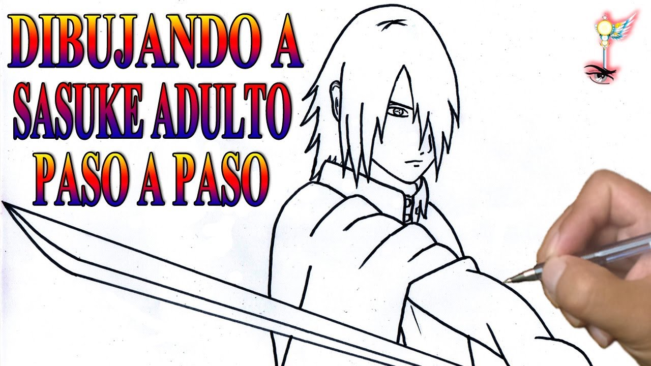 Como Dibujar A Sasuke Adulto Paso A Paso Youtube