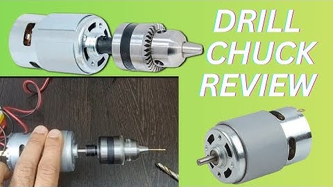 Drill chuck RS 775 DC MOTOR #viral #viralvideo  #trending #electricmotor #youtuber #diy #experiment