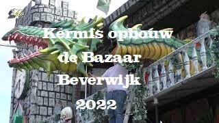 Opbouw kermis de Bazaar Beverwijk 2022