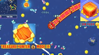 Worms Zone.io Pirate Day 🏴‍☠️ Treasure Hunter 💰 Mode (8) of Coin Rush 🪙 by #wormszone #wormgames