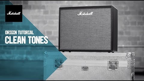 Origin Tutorials | Clean Tones | Marshall