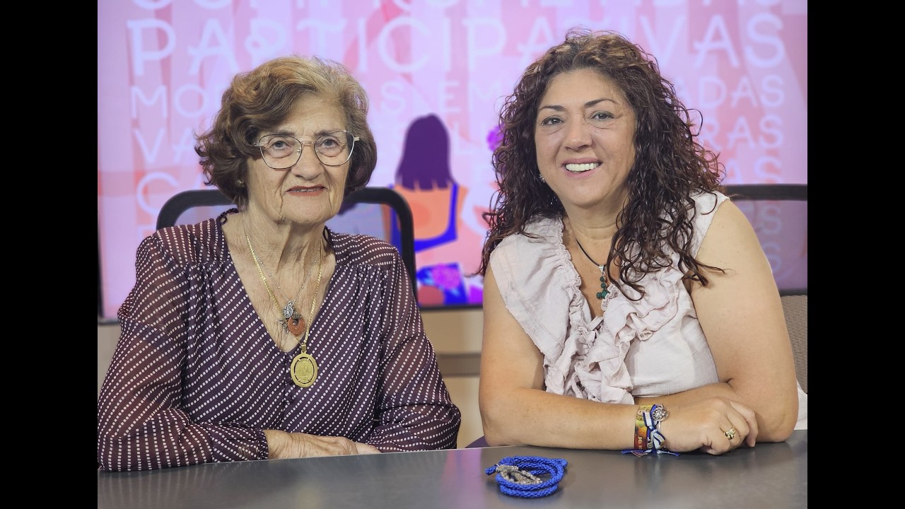 Taller Mujeres Progresistas. La mujer en la Romería del Pinar. Mercedes Bernal, madre e hija