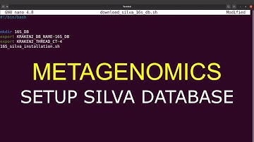 download and setup 16S SILVA DATABASE FOR KRAKEN CLASSIFICATION