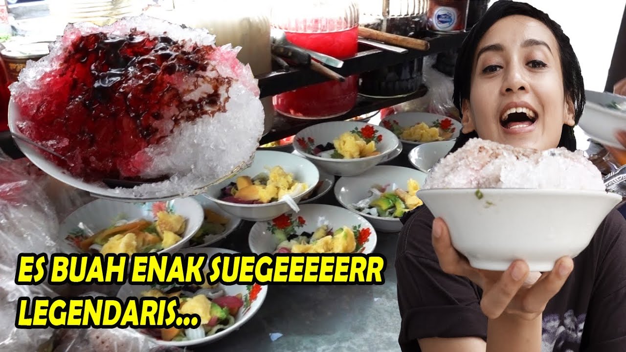 ES CAMPUR LEGENDARIS GERJEN JOGJA. MASI RAME AMPE SEKARANG. PAKE SAWO.