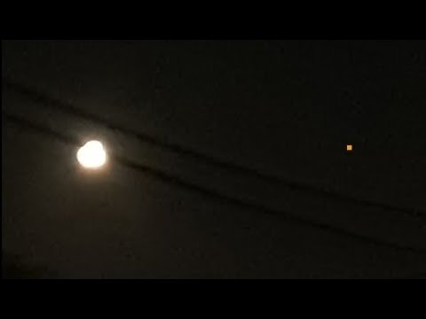 full moon and mars