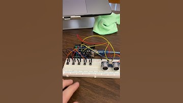 THRILLER (Michael Jackson) played using buttons and ultrasonic sensor Theremin on Arduino