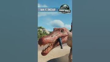 Man Vs Dinosaur | Jurassic World Evolution 3