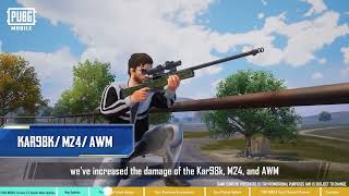 PUBG MOBILE - Classic modes update preview