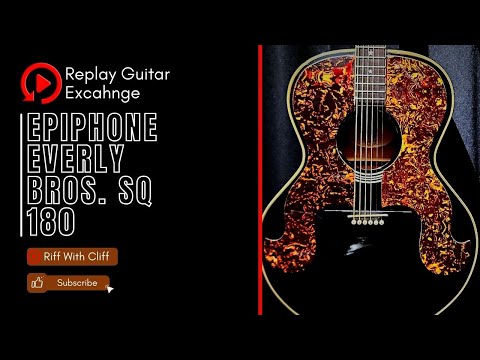 Epiphone Everly Brothers SQ180 - YouTube