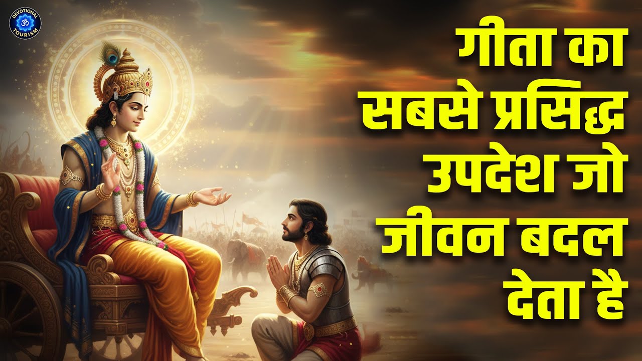 Karm Karo Fal Ki Chinta Mat Karo | Bhagavad Gita Gyaan  #BhagavadGita #GitaGyaan