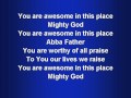 Awesome in this Place | worship video w/ lyrics