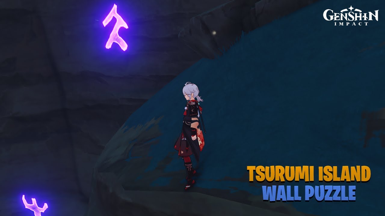 Shirikoro Peak Wall Puzzle - Tsurumi Island - Genshin Impact