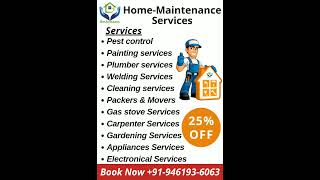 SmArtkaam Home Maintenance Services provide in India