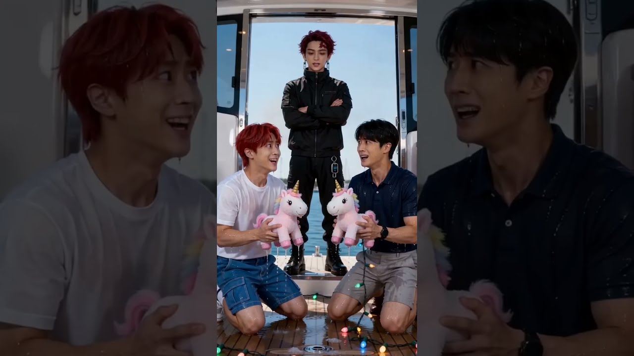 Why did these clowns trash the WRONG yacht?!  #funny #kpop #comedy #shortvideo
