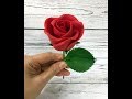 Роза из мастики ( Самый простой способ для новичков!)( Easy and fast fondant rose!)