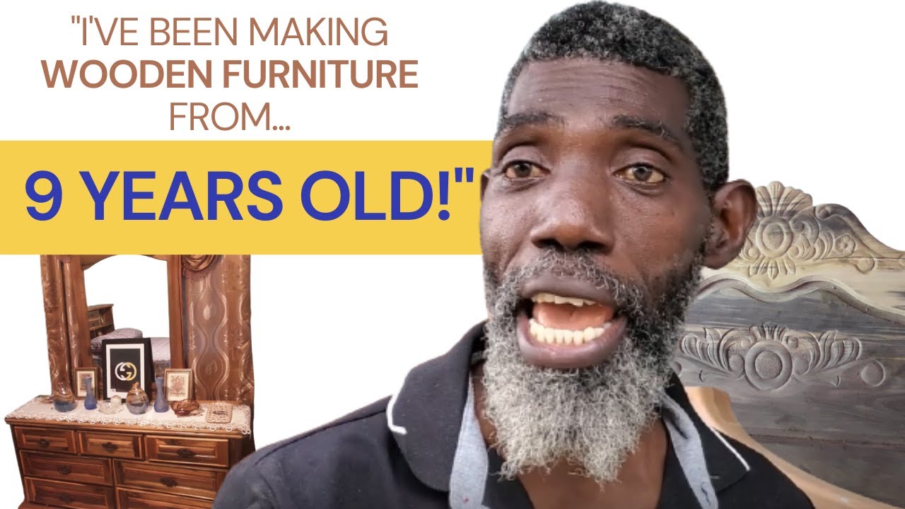 He's been MAKING FURNITURE since Age 9! Meet The Master #FurnitureMaker