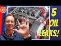 E46 BUILD // THE 5 OIL LEAKS YOU NEED TO FIX ON YOUR BMW E46