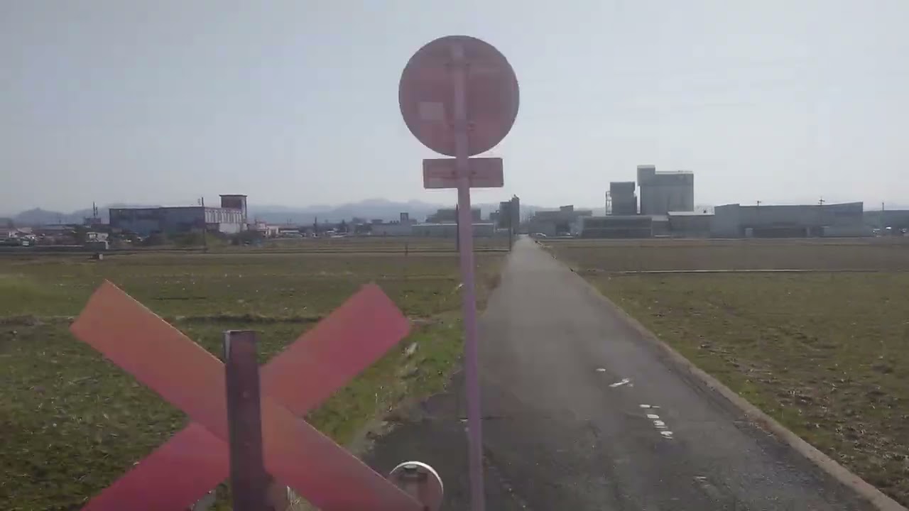 一畑電鉄元東急車出雲大社発普通川跡全区間車窓走行音