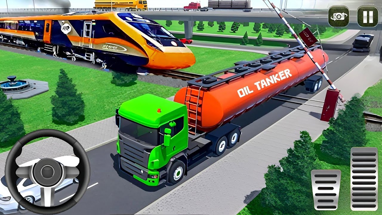 Oil Tanker Truck Transport Simulator - Heavy Cargo Oil Transporter Truck Driving - Android Gameplay