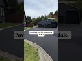 Paving day in Ferndale Washington