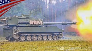 【珍しい】自走砲の直接照準射撃 - 戦車みたいに水平発射