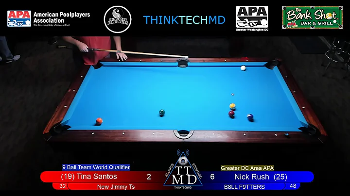 Tina Santos (New Jimmy Ts) vs Nick Rush (B8LL F9TT...
