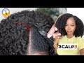 😱 SCALP‼️ No FAKING🔥Thin Part Natural Hair Wig| NO Glue NO Gel NO Lace ft. Innovative Weaves
