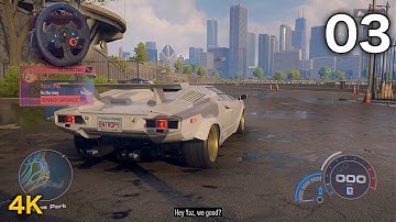 NFS Unbound - Steering Wheel & Commentary | PS5 Pro Gameplay Walkthrough Part 03