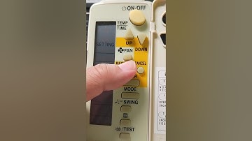 Daikin BRC4C Remote Control Settings